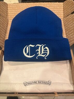 Chrome Hearts White Wrapped Accessory with Logo